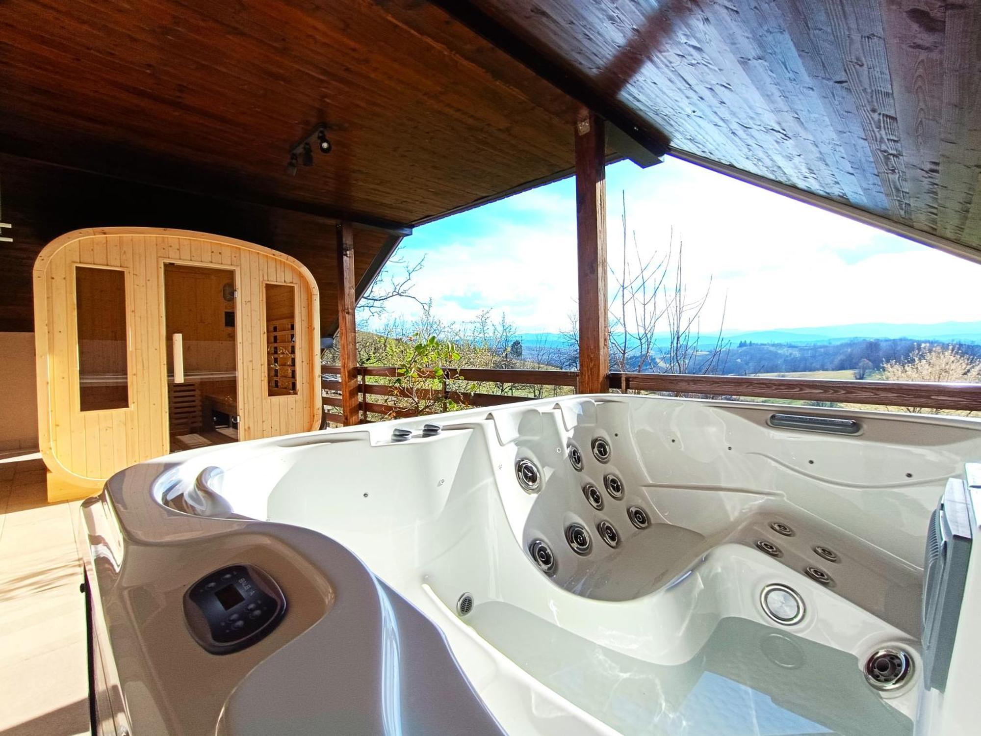 Cetingrad Holiday Home Dandelion With Hot Tub & Sauna מראה חיצוני תמונה